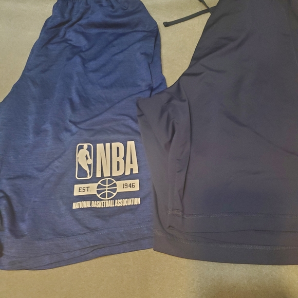 NBA Other - Two pair gym shorts NBA and under Armour both included in price of one!